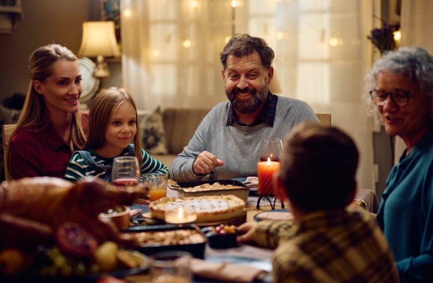 parents kids thanksgiving