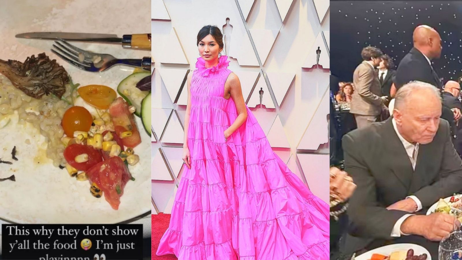 Even the Stars Complain: 11 Times Celebrities Roasted Awards Show Food