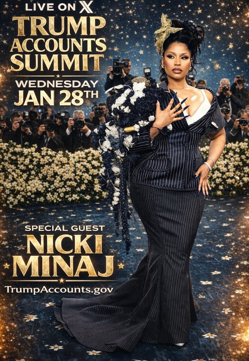 Nicki Minaj and ‘Marty Supreme’ Actor Kevin O’Leary to Appear at ‘Trump Accounts’ Launch Event