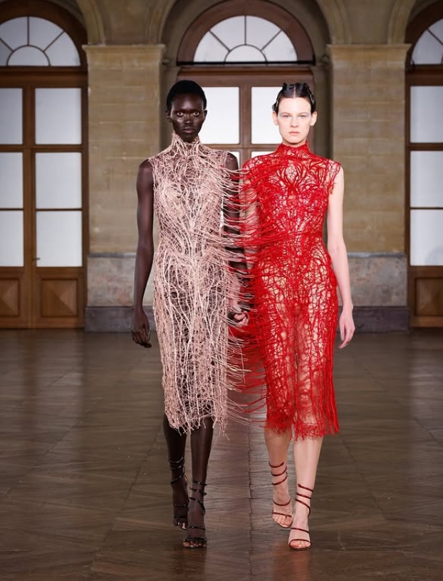 Gaurav Gupta Runway Dress Dubbed “Stranger Things” Look Sparks Online Confusion