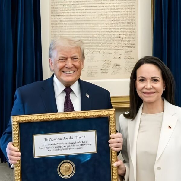 Trump Under Fire After Accepting Nobel Peace Prize