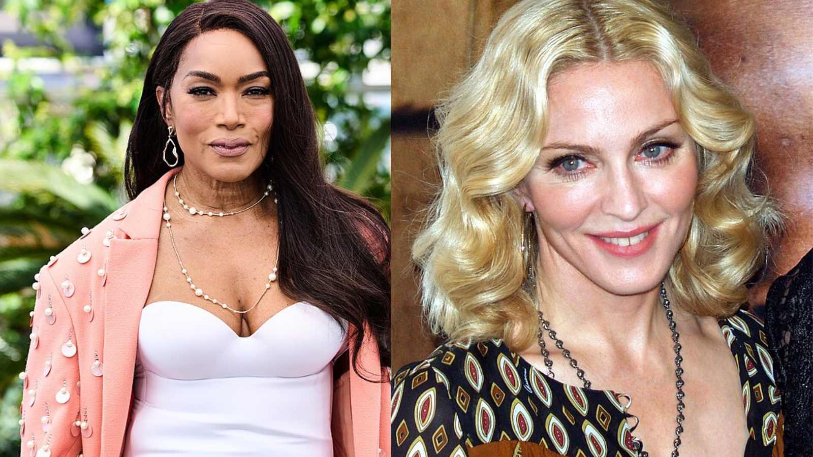 Angela Basset and Madonna