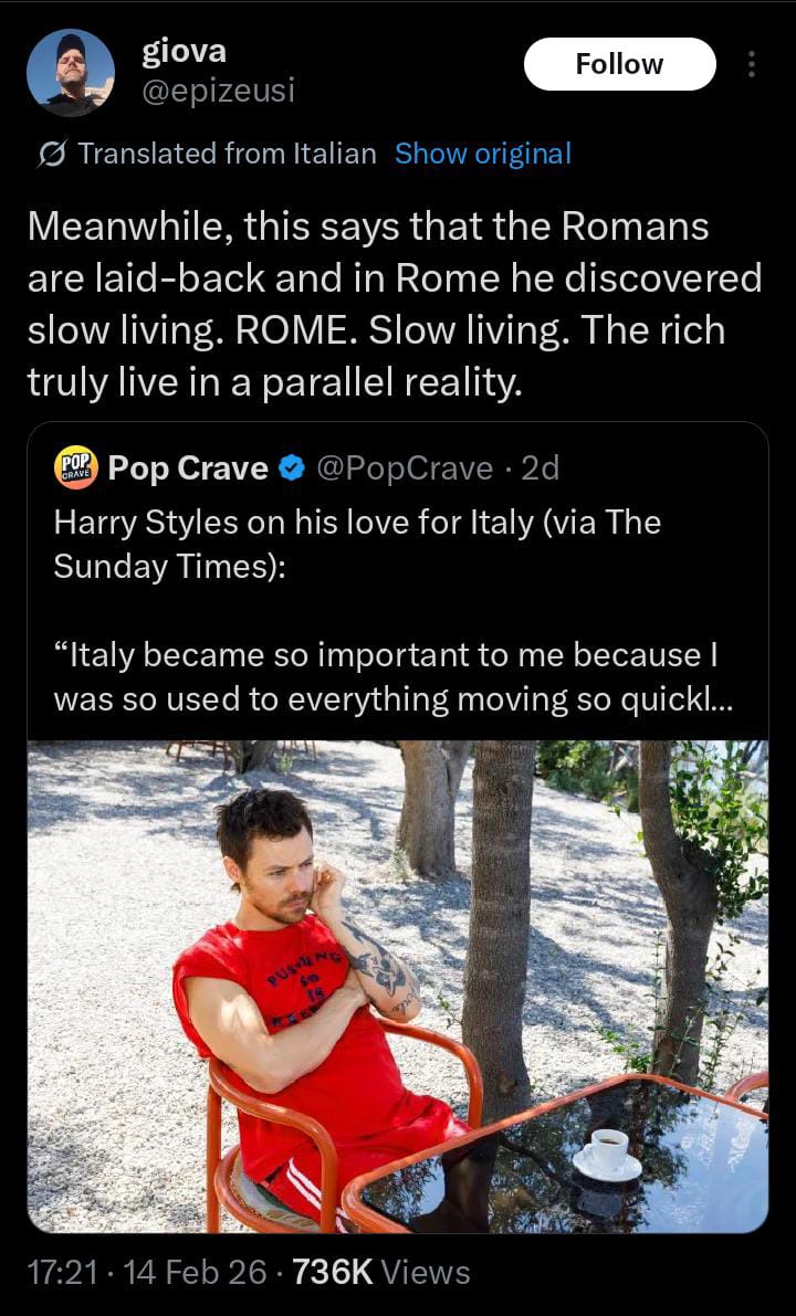 Harry Styles Breaks Silence on Italian Hiatus as New Album Rollout Sparks ‘Out of Touch’ Debate