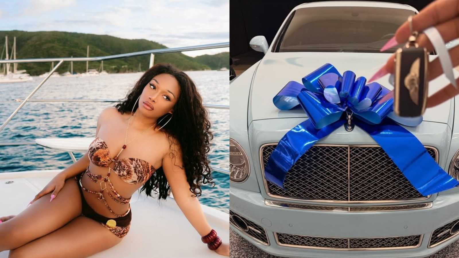 Megan Thee Stallion Celebrates Birthday With Bentley Surprise From Klay Thompson