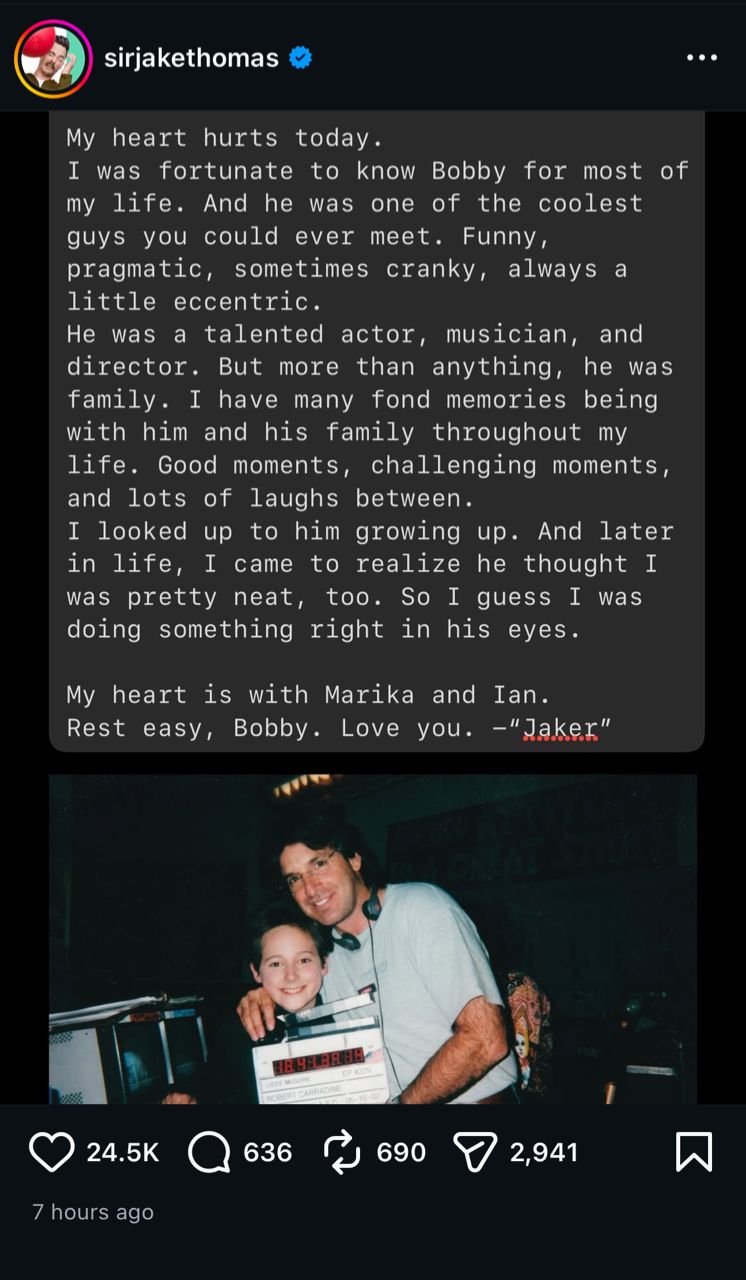The Carradine Family Breaks Hollywood Silence Following the Death of Robert Carradine