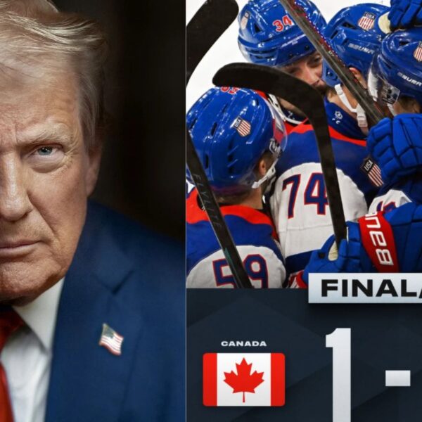 Trump Predicted Hockey Would Be “Terminated” in Canada. Then Team USA Won Gold. Twice. In the Exact Same Way.