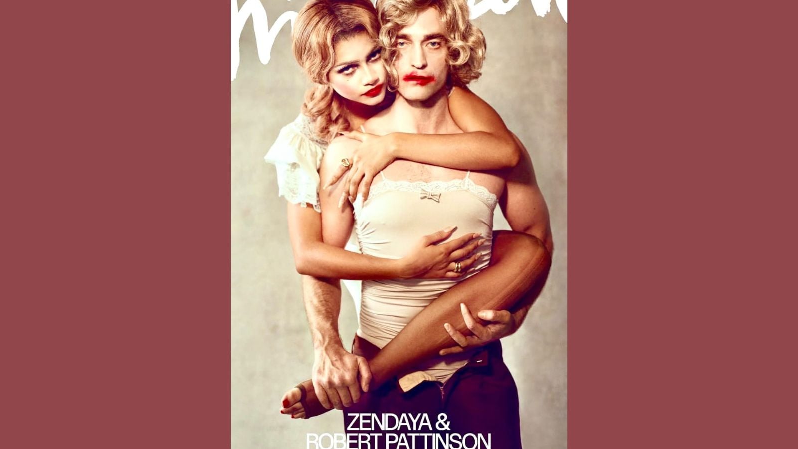 Zendaya and Robert Pattinson Hard Launch Their Multi-Film Partnership with a Gender Fluid Cover Shoot
