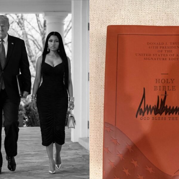 Nicki Minaj Called a $1,000 Trump-Signed Bible “One of the Most Meaningful Gifts” of Her Life — Then Said Nothing Else. The Internet Filled in the Rest