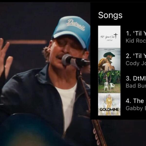 Kid Rock Wrote a Verse About Jesus, Performed It at a Super Bowl Alternative Show — and Ended Up With the “No. 1 Song” in America