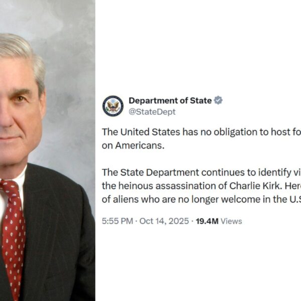 People Lost Visas for Mocking Charlie Kirk’s Death. Trump Just Mocked Robert Mueller’s