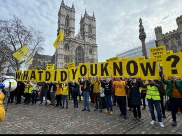 What Did You Know? The Question Following King Charles, Prince William, and Kate Middleton to the Commonwealth Day Service as Protesters Demand Answers on Epstein Ties.