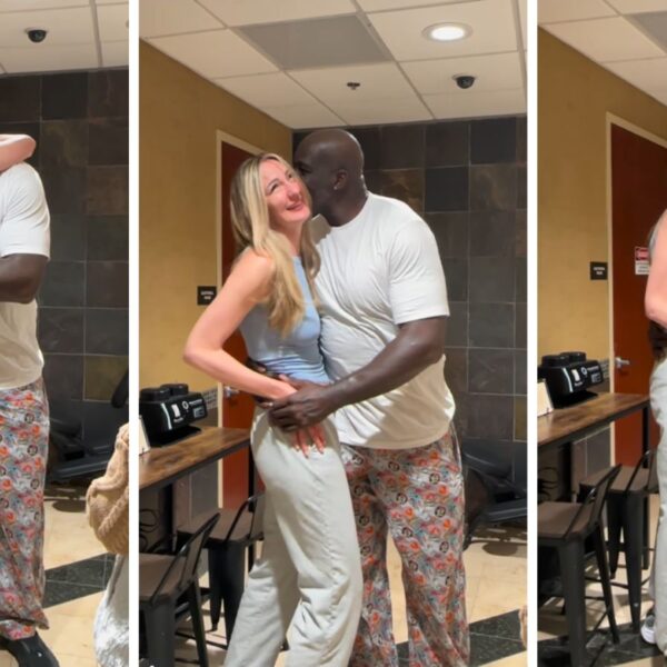 Shaq Says He Chose the Lakers Over a 6’3″ Stripper in 1996. This Week He Kissed the World’s Tallest Model. She Had a Link Ready