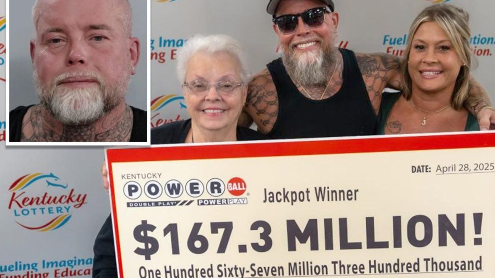 Kentucky’s 7 Million Powerball Winner Was Arrested for Allegedly Stealing ,000 in Cash From a Stranger’s Home