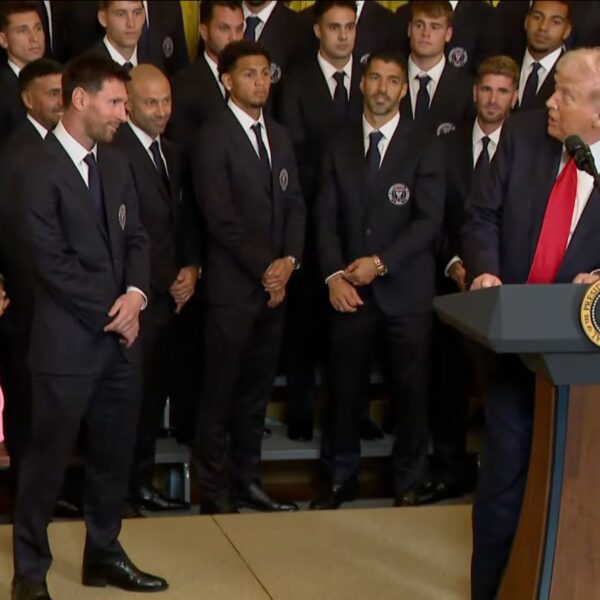 Lionel Messi Stood Beside Donald Trump as a White House Trophy Ceremony Turned Into an Iran War Briefing. For Some Fans, That Was the Breaking Point