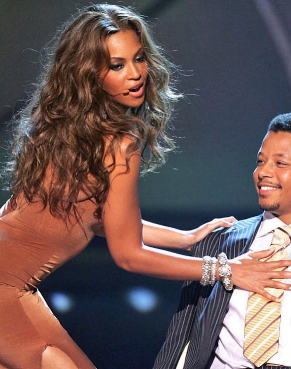 Terrence Howard Is Rewriting the History of His 2005 BET Awards Lap Dance from Beyoncé