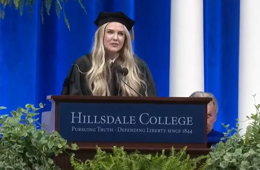 Erika Kirk Told Men To Lead and Provide. She Told Women To Nurture. Hillsdale Students Saw It Coming
