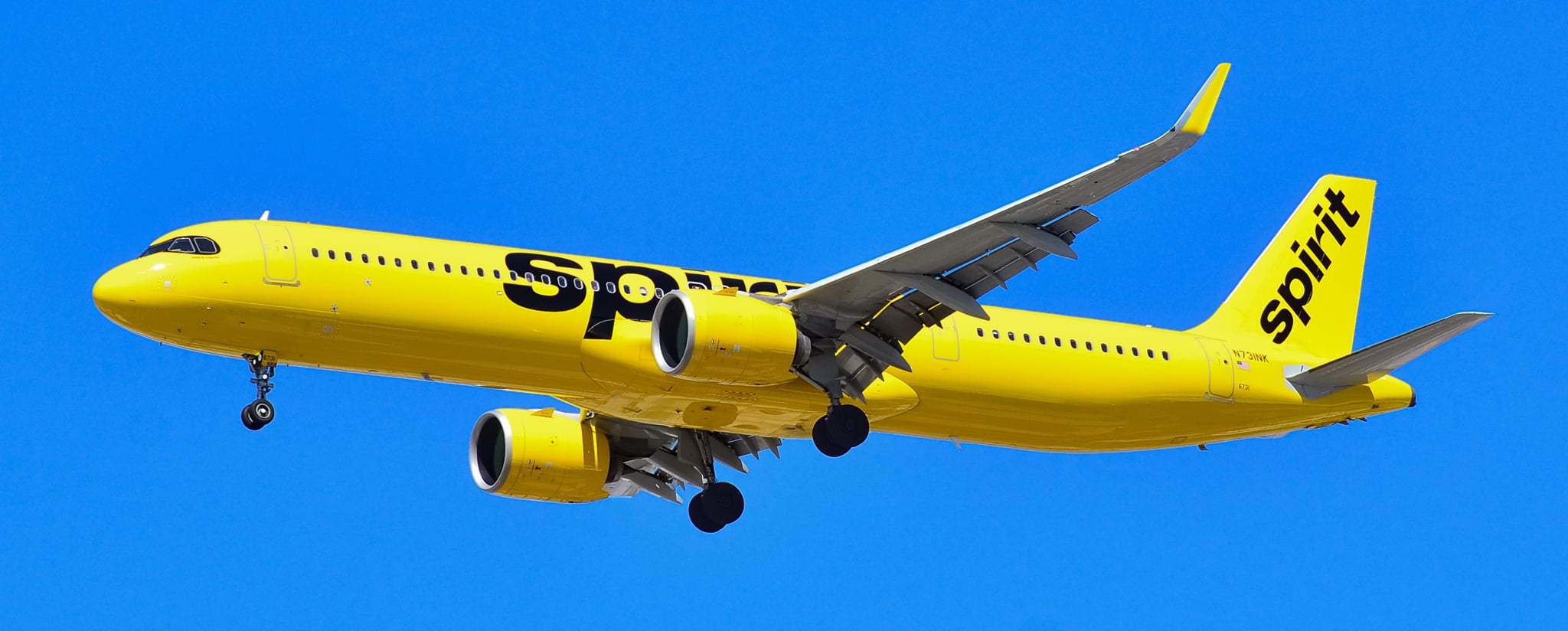 N731NK Spirit Airlines Airbus A321-271NX at Harry Reid International Airport