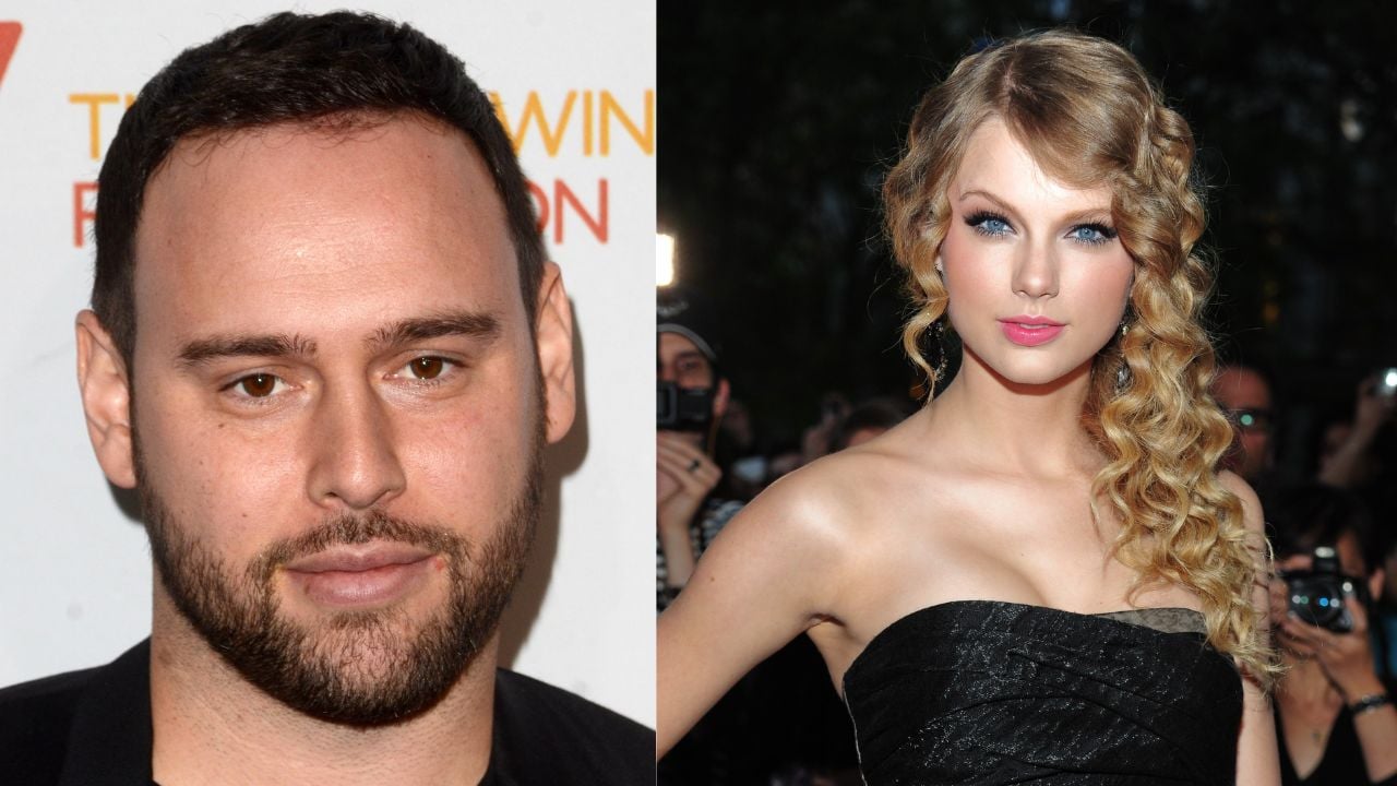 Scooter Braun and Taylor Swift