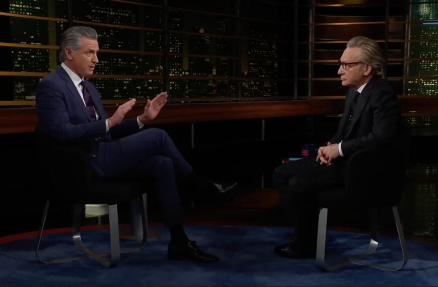 Gavin Newsom Wrote a Memoir to Prove He’s Authentic. Bill Maher Spent 15 Minutes Proving He’s Not