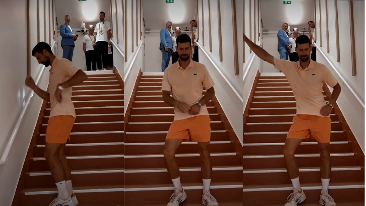 Novak Djokovic Dancing