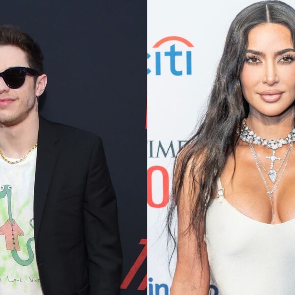 Kim Kardashian and Pete Davidson