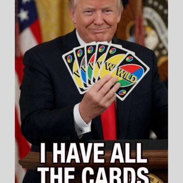 “I Have All the Cards”: Trump Posts Mysterious Image as Supporters Urge Him to “Finish the Job”