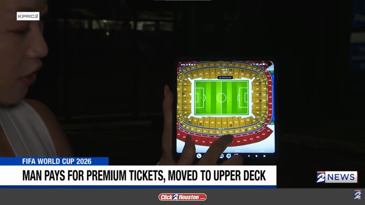 FIFA World Cup 2026 match at NRG Stadium in Houston
