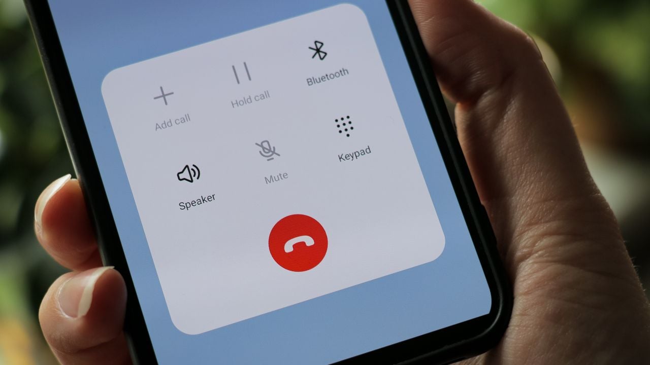 end the call