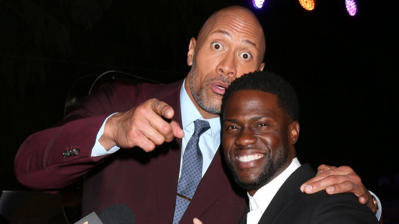 Dwayne Johnson and Kevin Hart