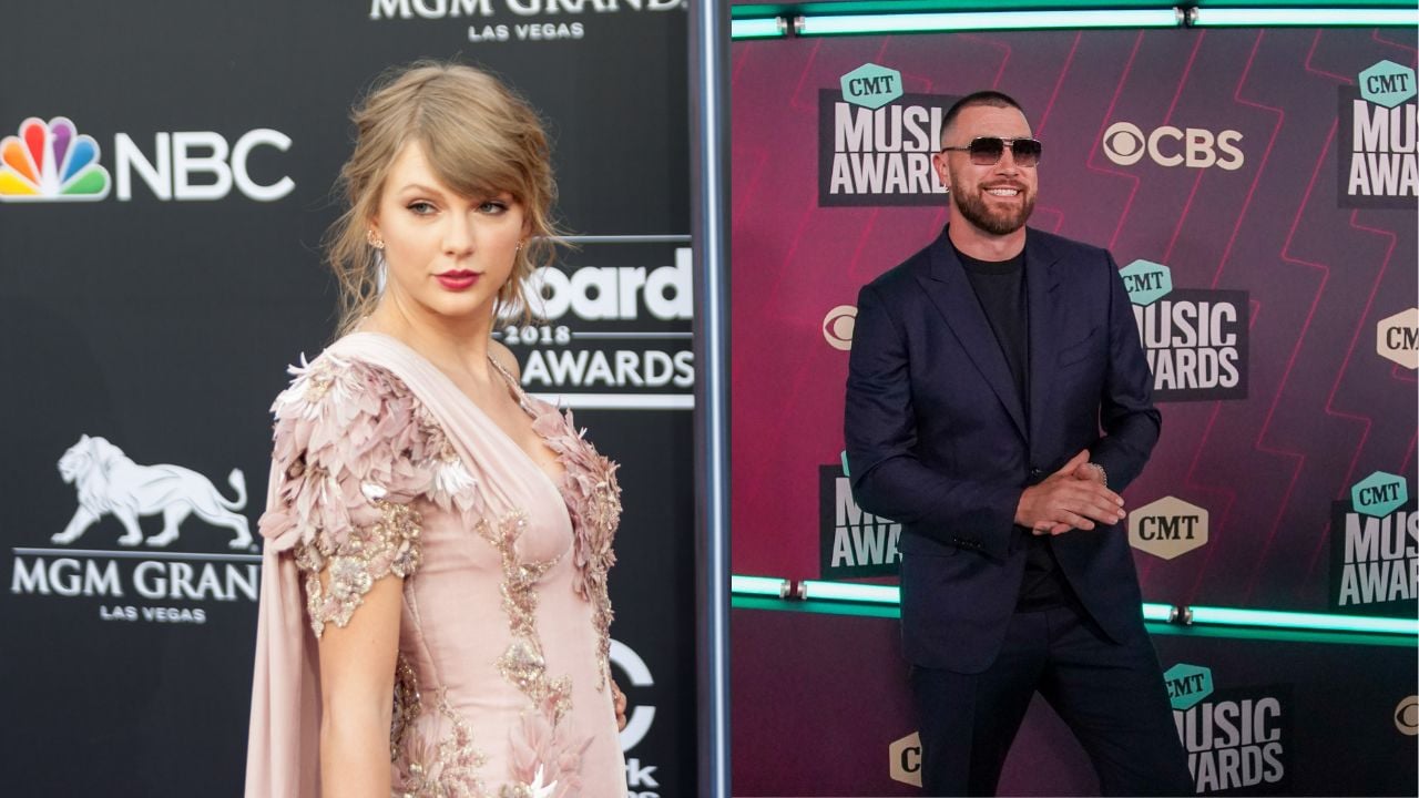 Taylor Swift and Travis Kelce
