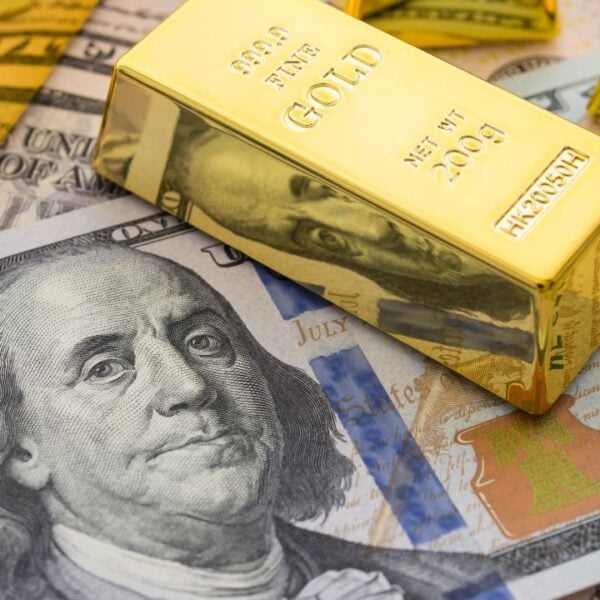 Gold Bars and Dollars
