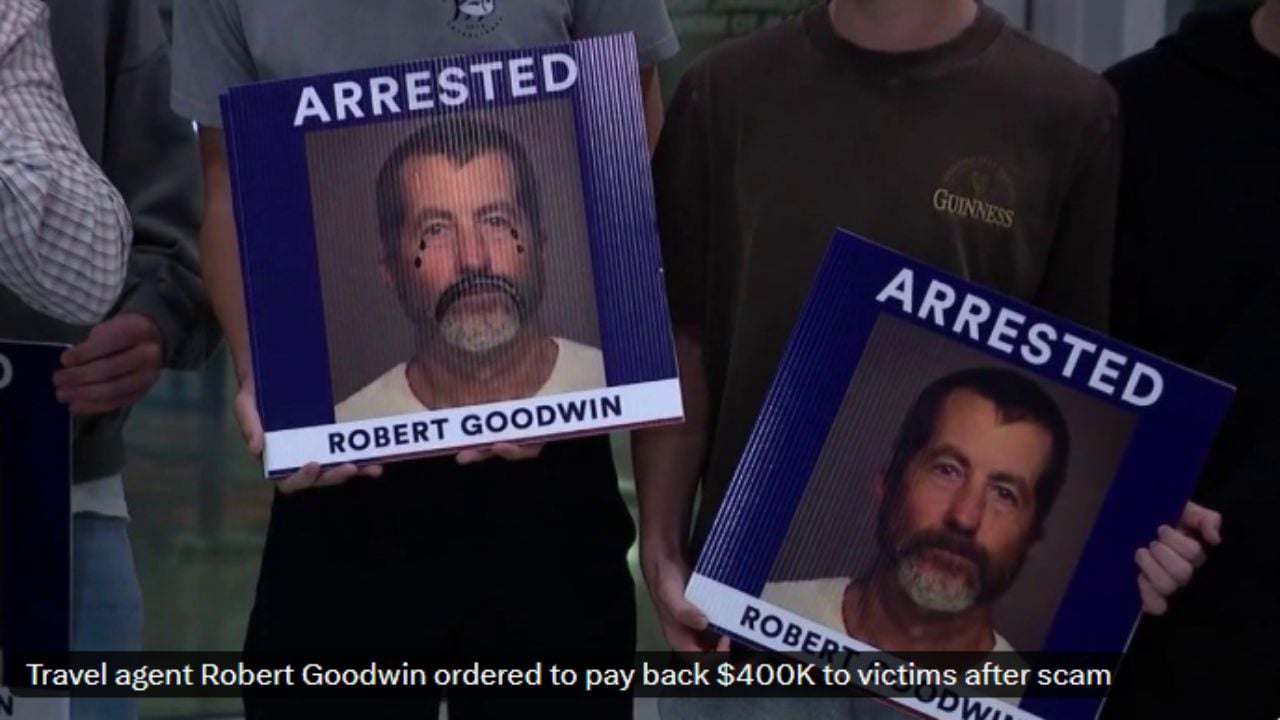 Travel agent Robert Goodwin