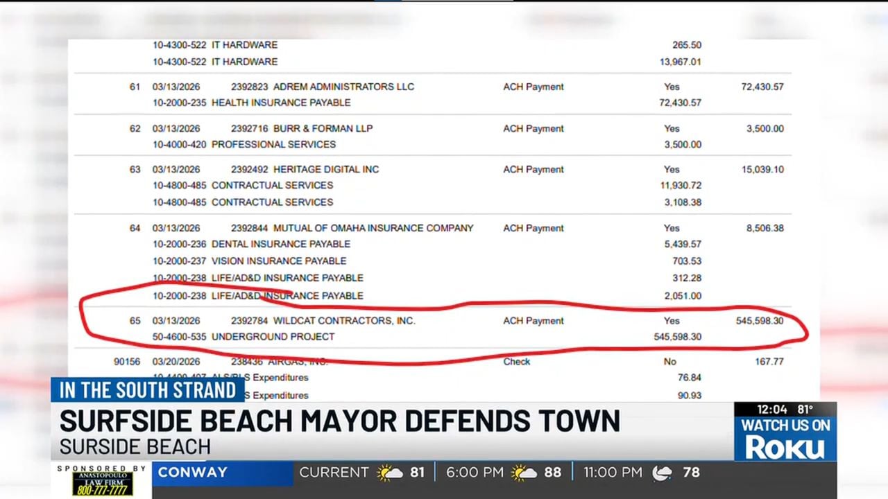 Surfside beach scam case