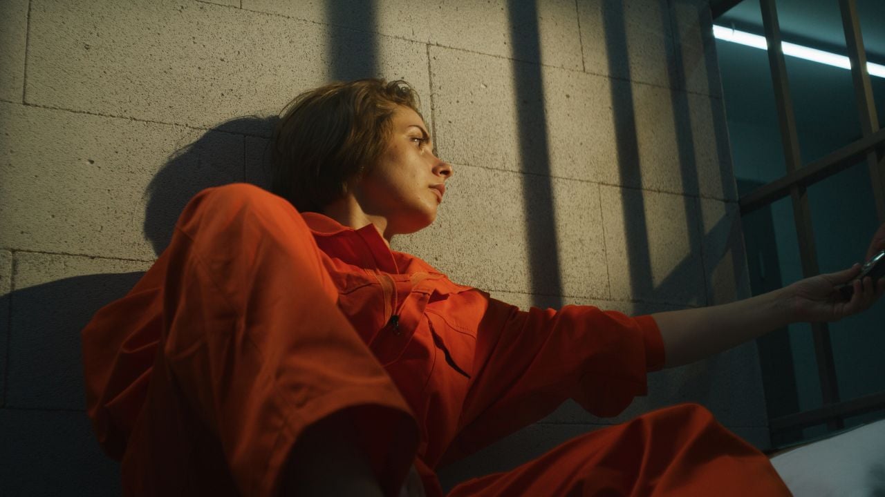 Woman in jail
