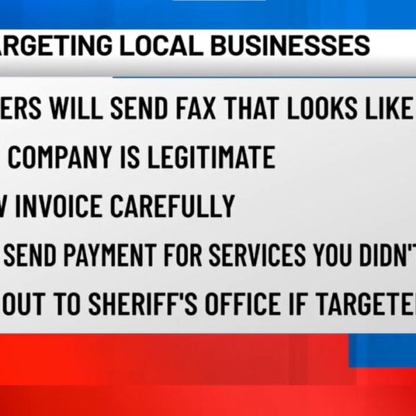 Scam targeteting local businesses in Georgia