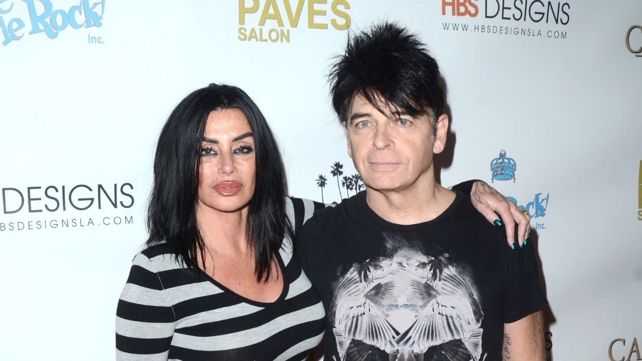 Gary Numan and his wife Gemma