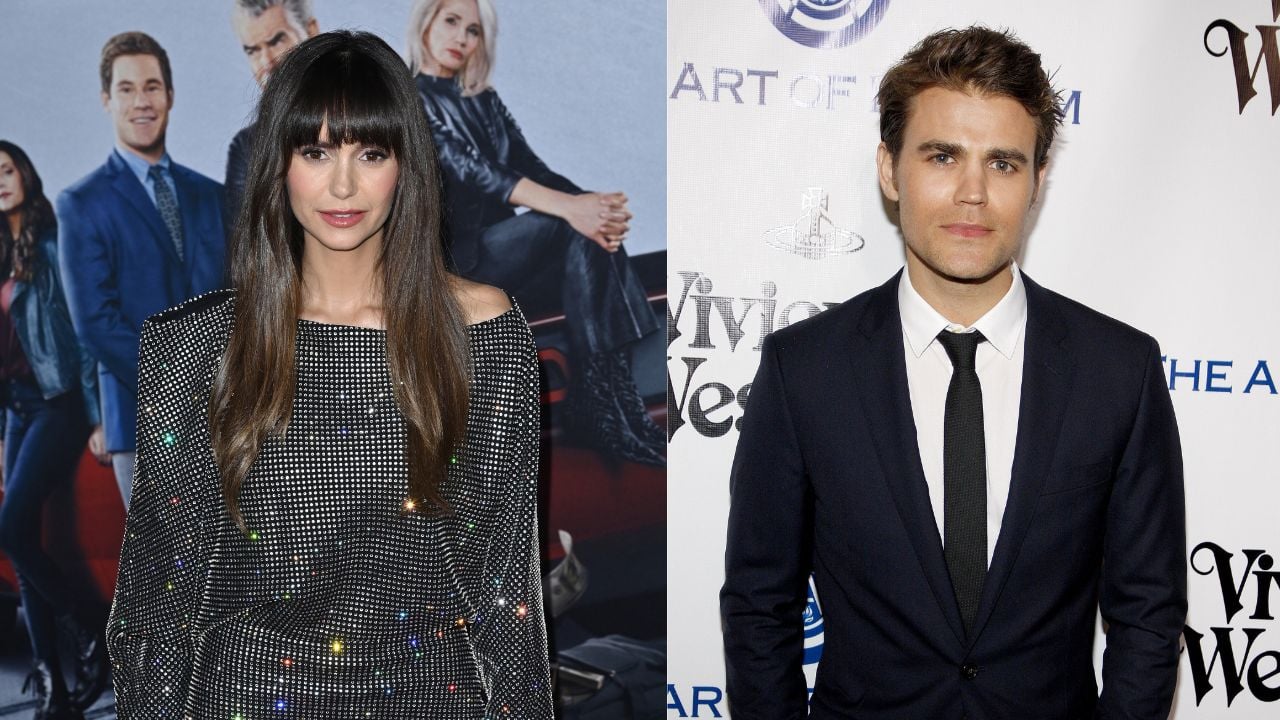 Nina Dobrev and Paul Wesley