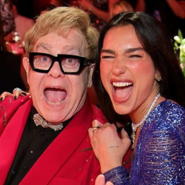 Dua Lipa and Elton John