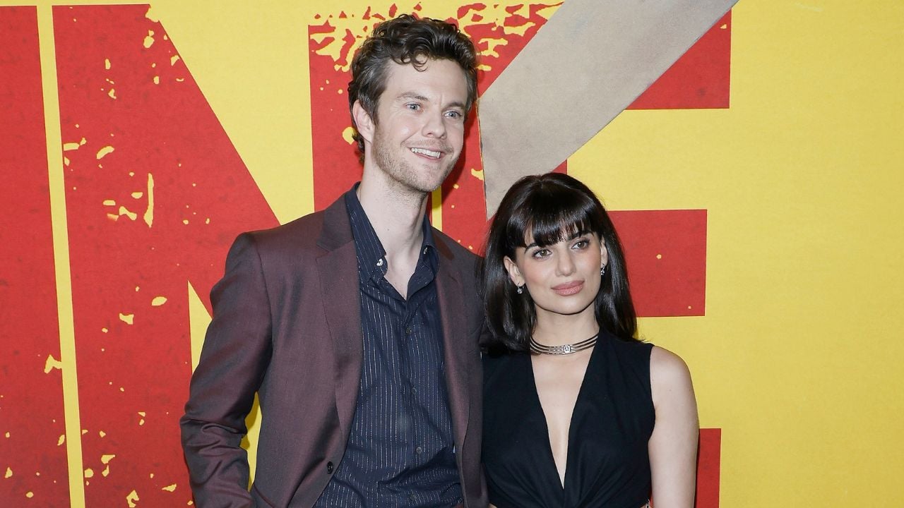Jack Quaid and Claudia Doumit