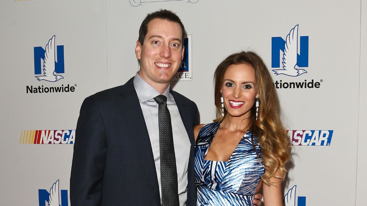 Kyle Busch and wife Samantha