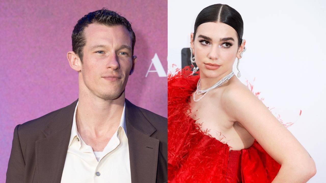 Dua LIpa and Callum Turner