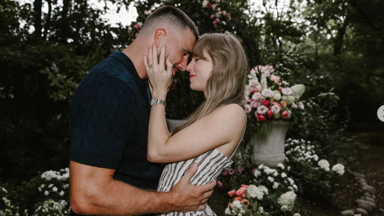Taylor Swift and Travis Kelce