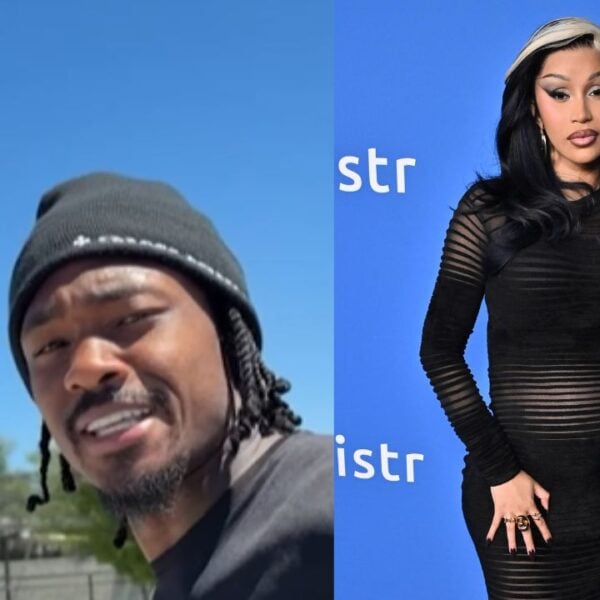 Stefon Diggs and Cardi B