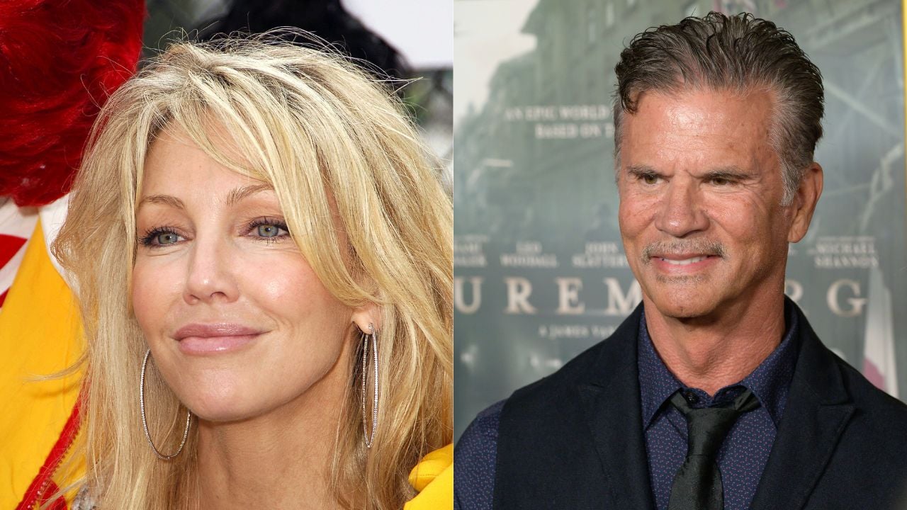 Heather Locklear and Lorenzo Lamas