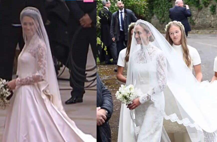 Kate Middleton and Harriet Sperling