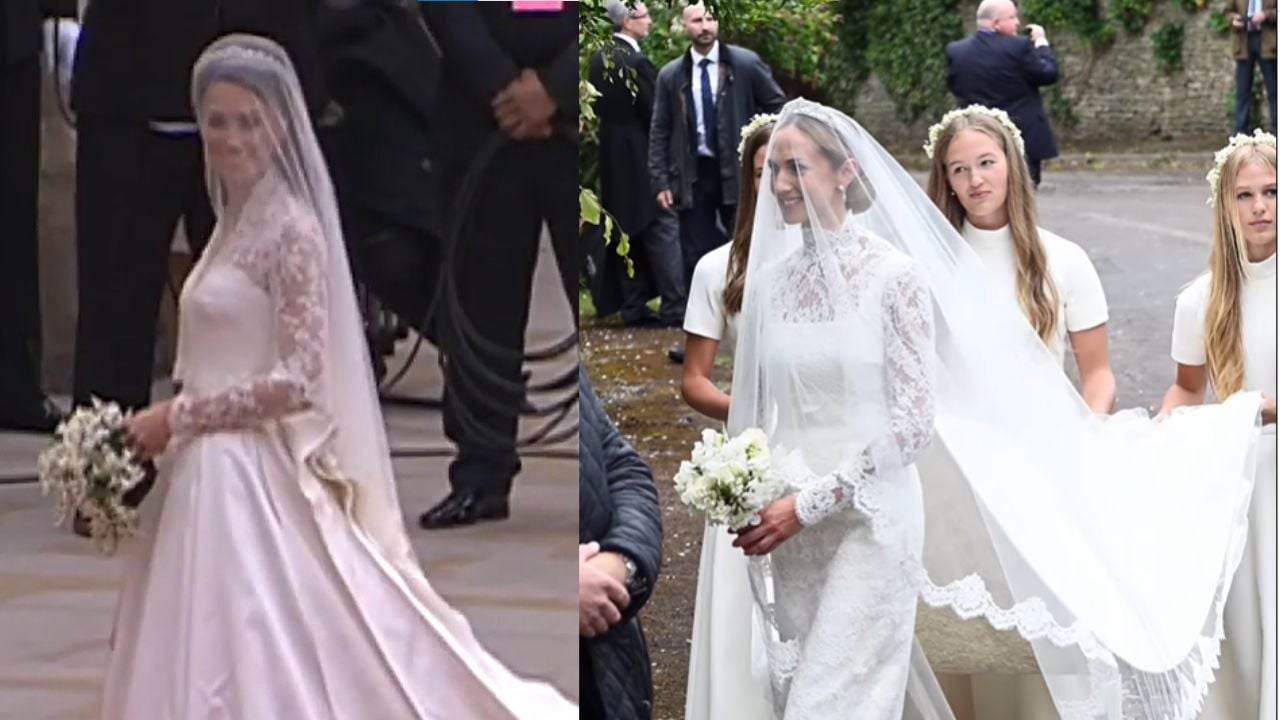 Kate Middleton and Harriet Sperling