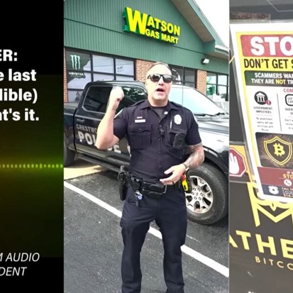 Gas station scam