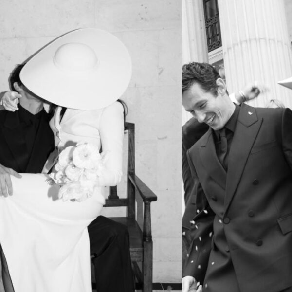 Dua Lipa and Callum Turner