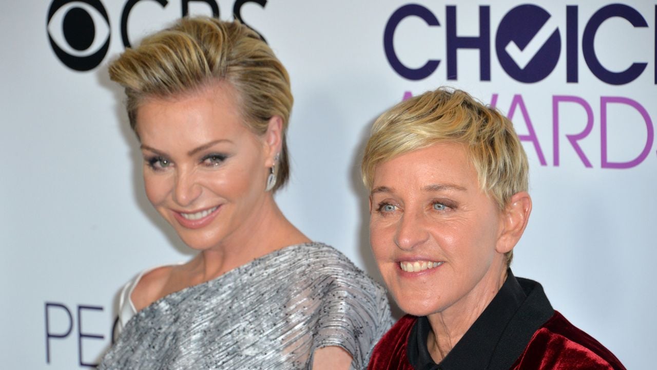 Ellen DeGeneres and Portia de Rossi