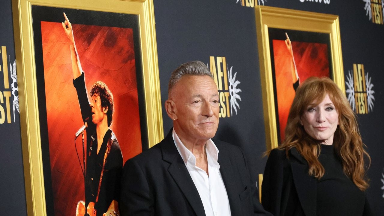 Bruce Springsteen and Patti Scialfa